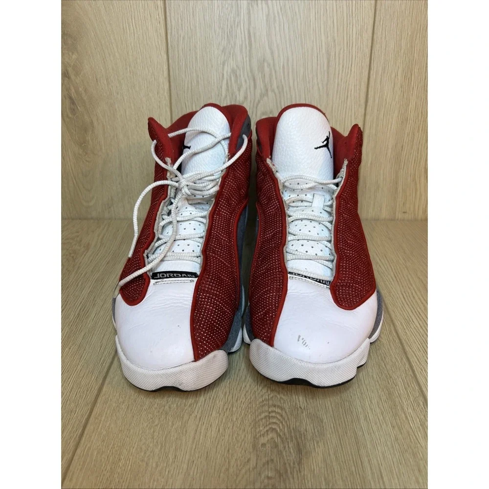 Authentic Rare Jordan 13 Retro Red Flint Red White Classic OG Men Size 9.5 - Picture 5 of 7